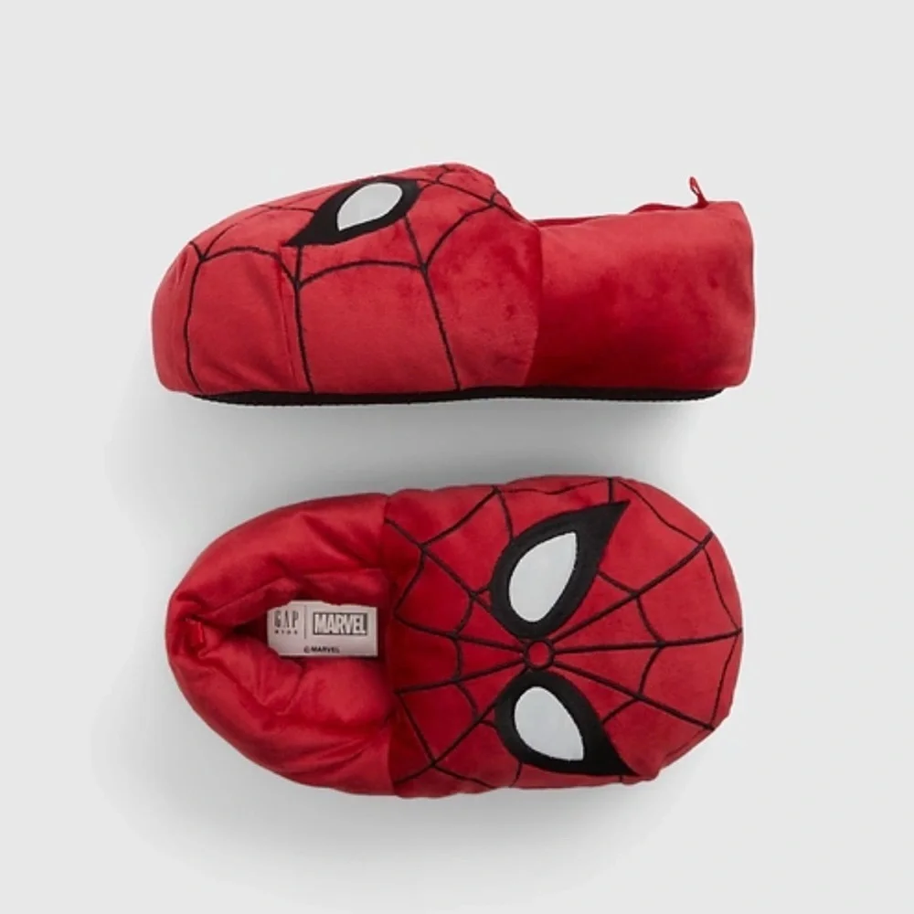 GAP Red Spider-Man Kids Slippers